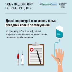 Здоровʼя – це відповідальність. Лікуйся свідомо!