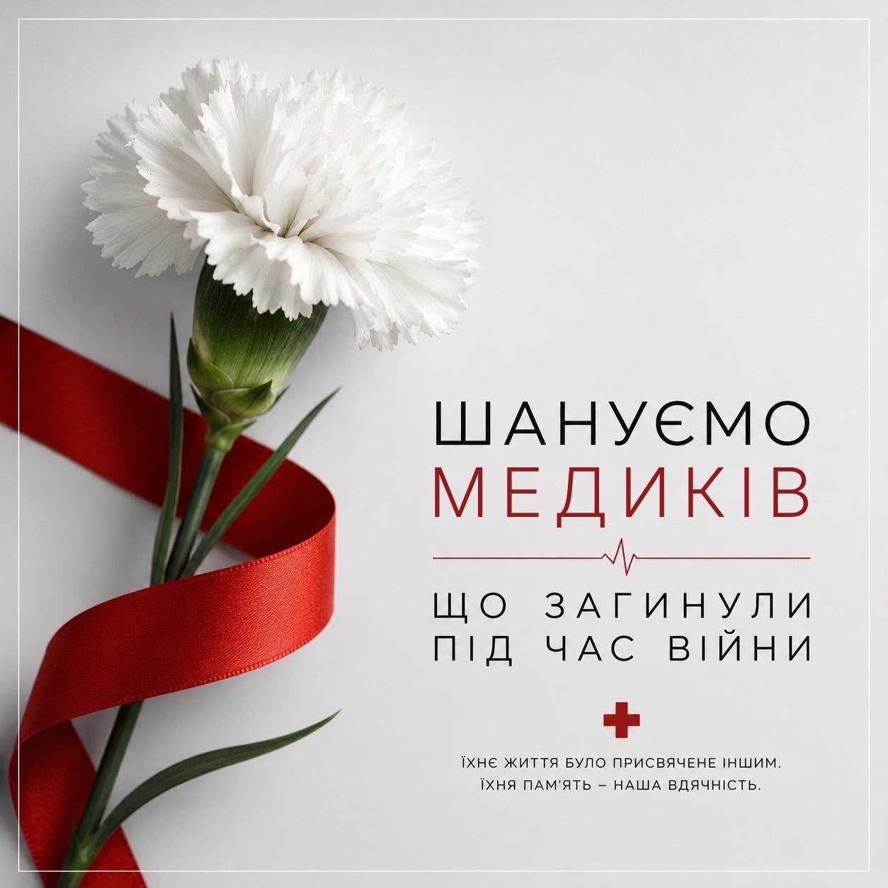 10 липня – День вшанування загиблого медика